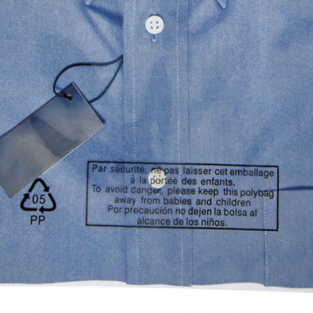 1000 Sacs, Sachets Plastiques à Fermeture Adhésive Repositionnable 300