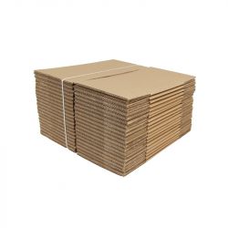 Caisse carton double cannelure 600 x 400 x 500 mm par 60