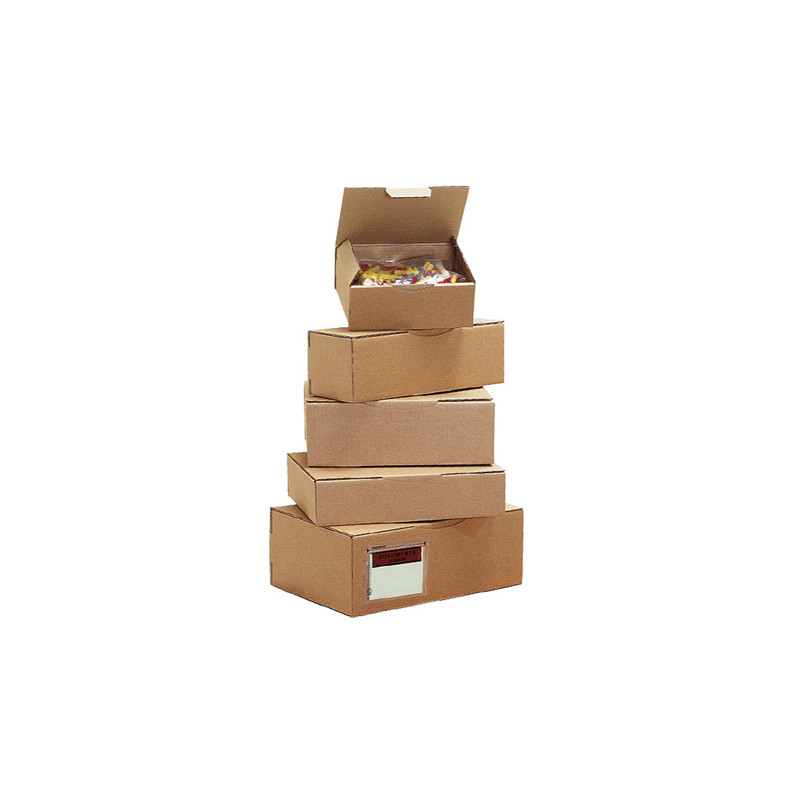 20 pièces Boîte de carton emballage expédition 50 x 40 x 30 cm scatolone  Havane : : Cuisine et Maison