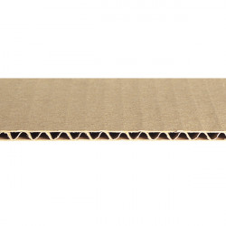 Plaque carton micro cannelure 3 mm