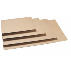 Plaque carton micro cannelure 3 mm