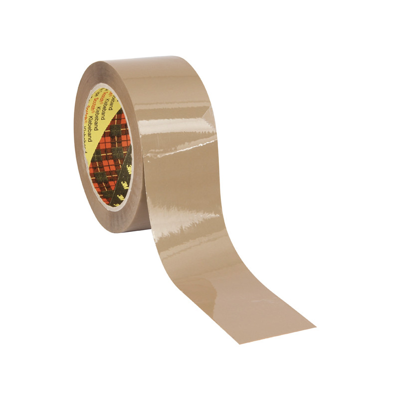Ruban adhésif d'emballage polypropylène transparent 28µ - rouleau adhésif  50 mm x 100 m