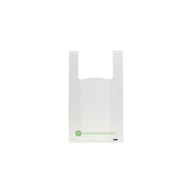 Sac bretelle 50 microns Recyclé, Sac courses - Pakup-Emballage.fr Sac bretelle 50 microns Recyclé, Sac courses - Pakup-Emballage.fr